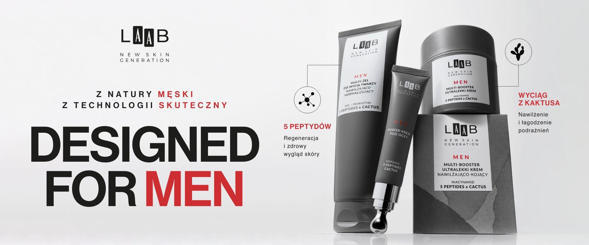 AA Men LAAB – nowy wymiar męskiej pielęgnacji opartej na zaawansowanej technologii peptydowej